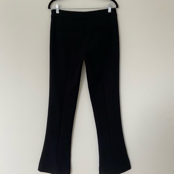 NWOT Club Monaco Slim Kick Flare Pants in Black - Picture 6 of 9